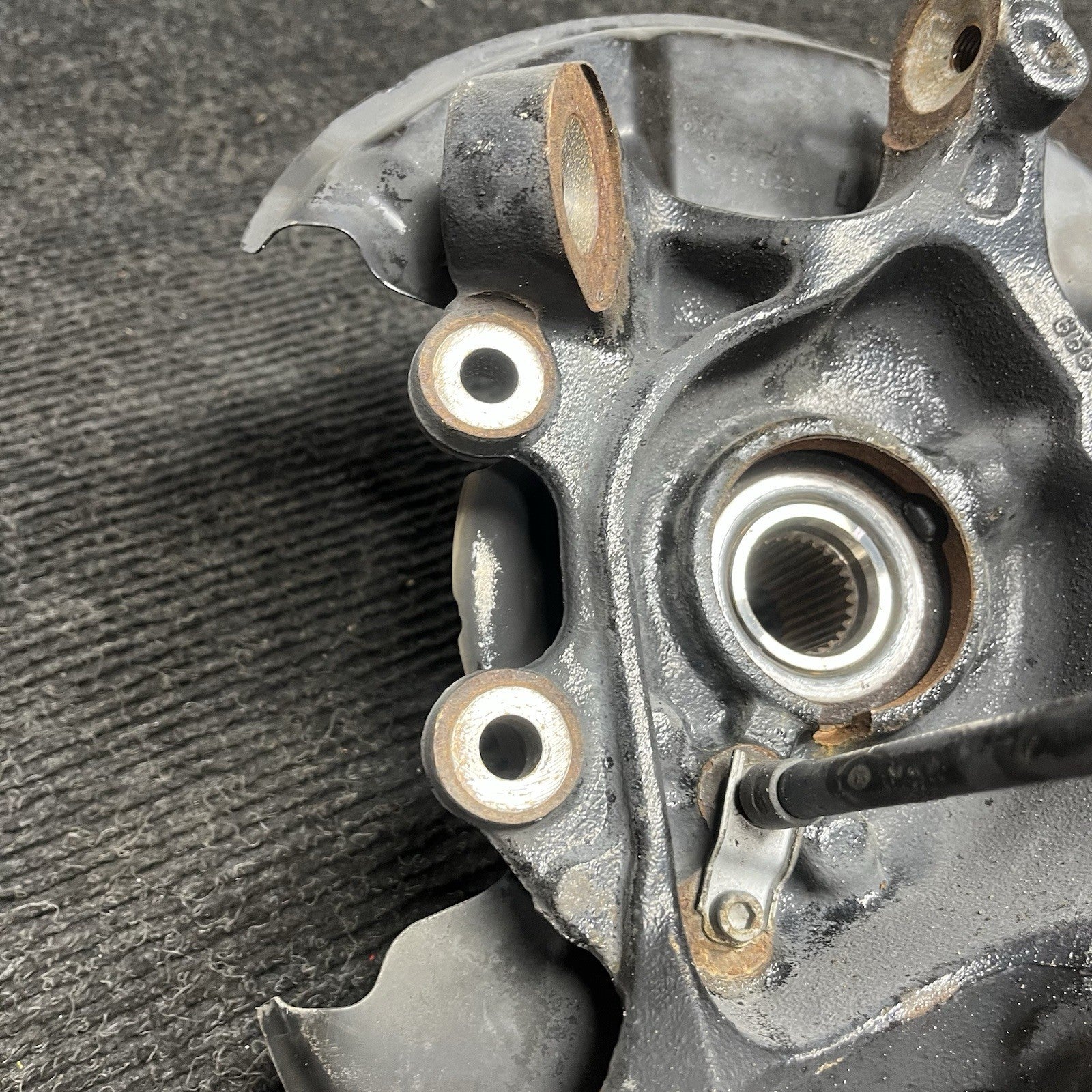 ☑️ 2012-2018 BMW 3 SERIES F30 SEDAN WAGON REAR RIGHT PASSENGER KNUCKLE WHEEL HUB
