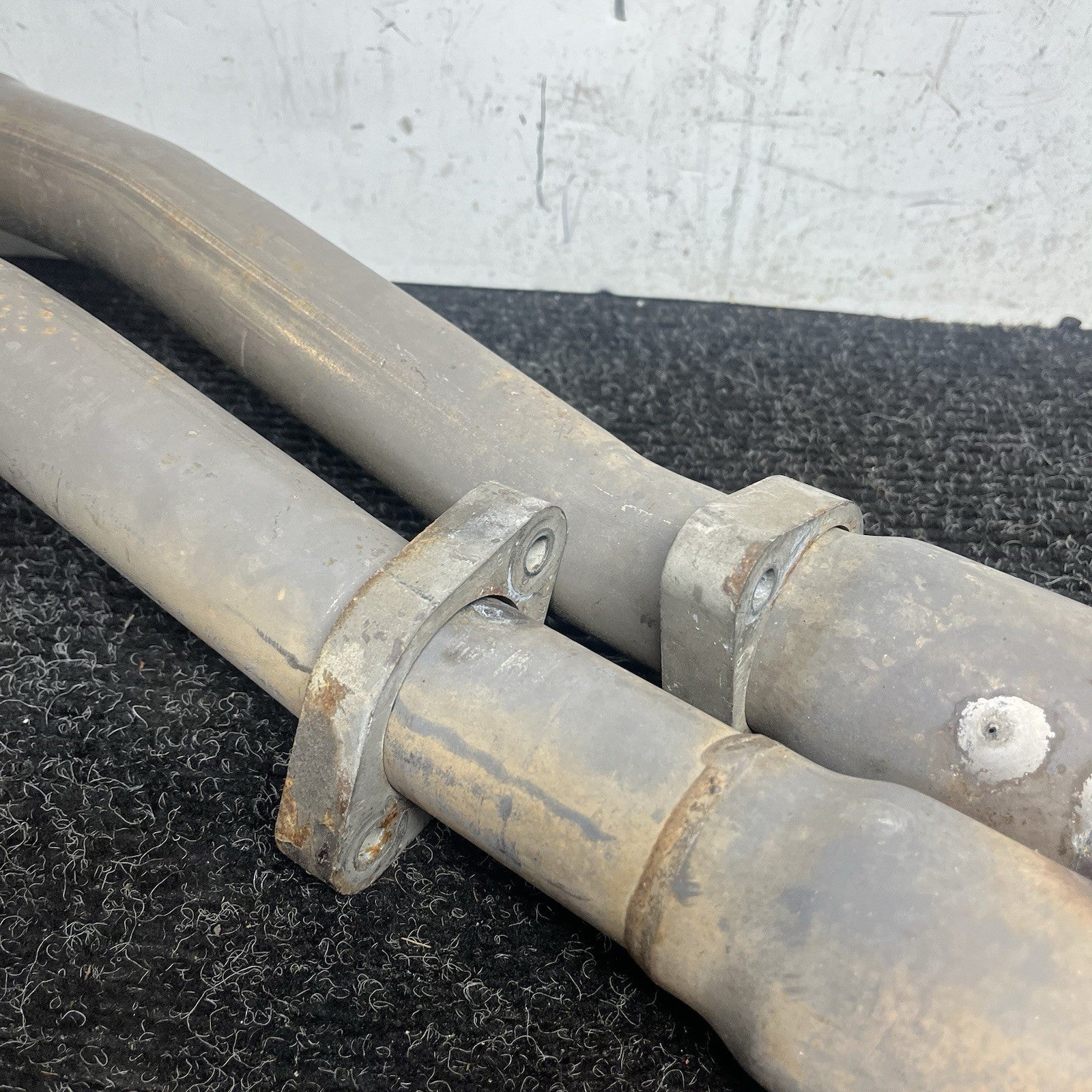 ☑️ 96-99 BMW E36 328i SEDAN M52 REAR EXHAUST MUFFLER W EXHAUST FLAP OEM