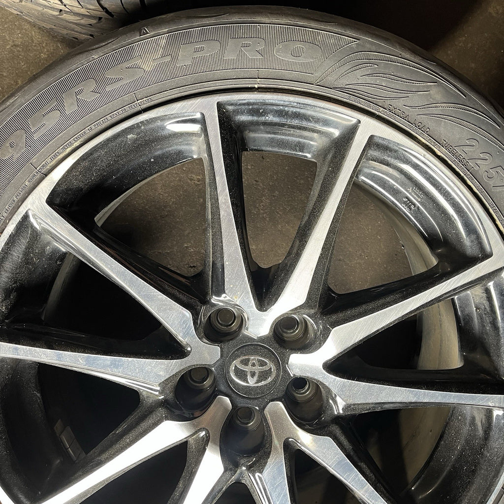 ☑️ 2022-26 Toyota GR86 Base Wheel Set Rim Tire 17” 17x7.5 +48 Offset Factory OEM