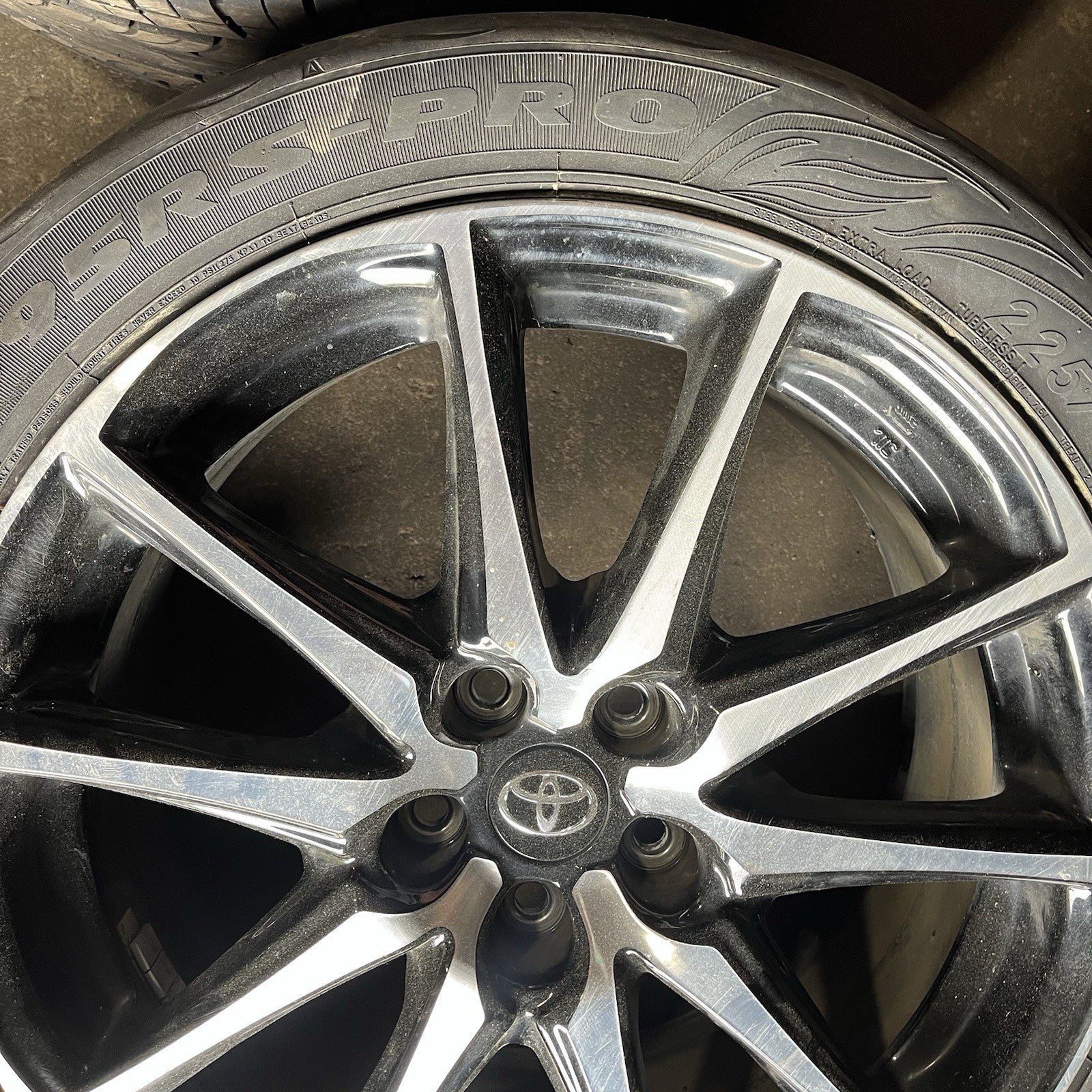 ☑️ 2022-26 Toyota GR86 Base Wheel Set Rim Tire 17” 17x7.5 +48 Offset Factory OEM