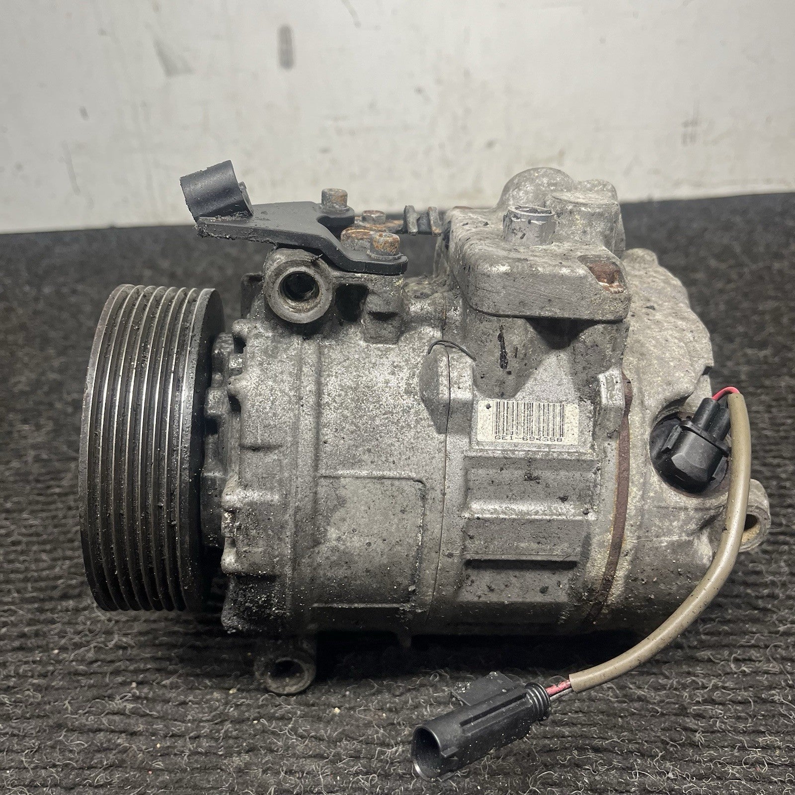 ☑️ BMW E92 135i 335i N54 N55 ENGINE A/C AC COMPRESSOR AIR CONDITIONING UNIT OEM