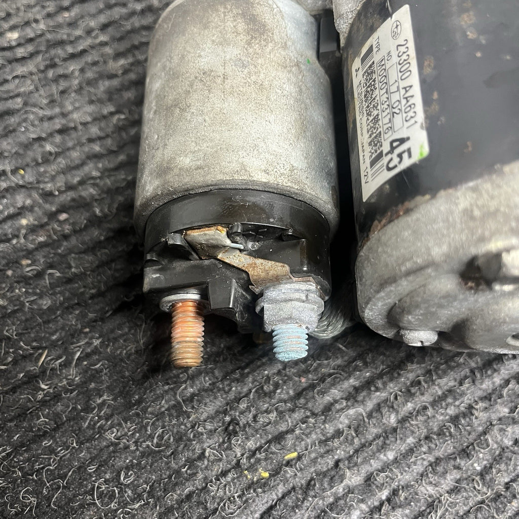 ☑️ Subaru WRX 2.0T 6 Speed Starter Motor Forester Genuine Oem 2015-2021