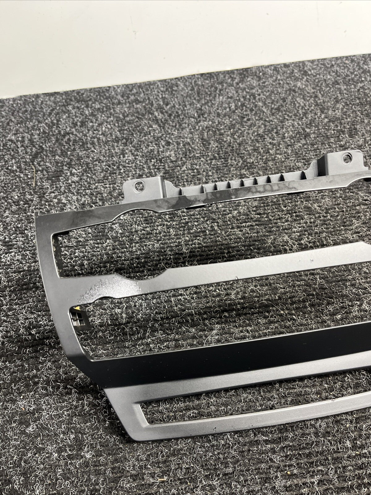 ☑️ 2007-2013 BMW X5 E70 X6 E71 RADIO CLIMATE TRIM COVER CENTER 0117730 OEM