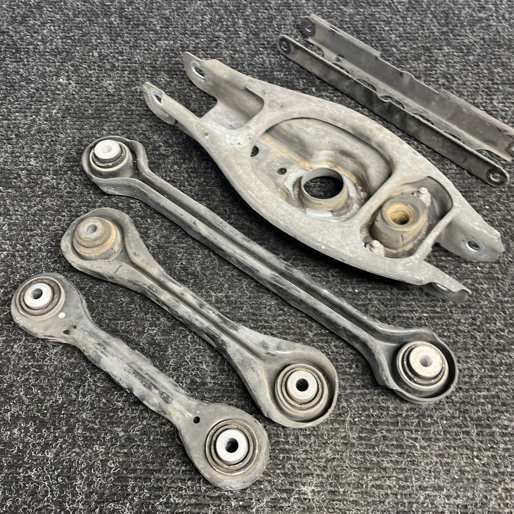 ☑️ OEM BMW E82 E90 E92 Rear Left Lower Upper Suspension Control Arm Wishbone SET