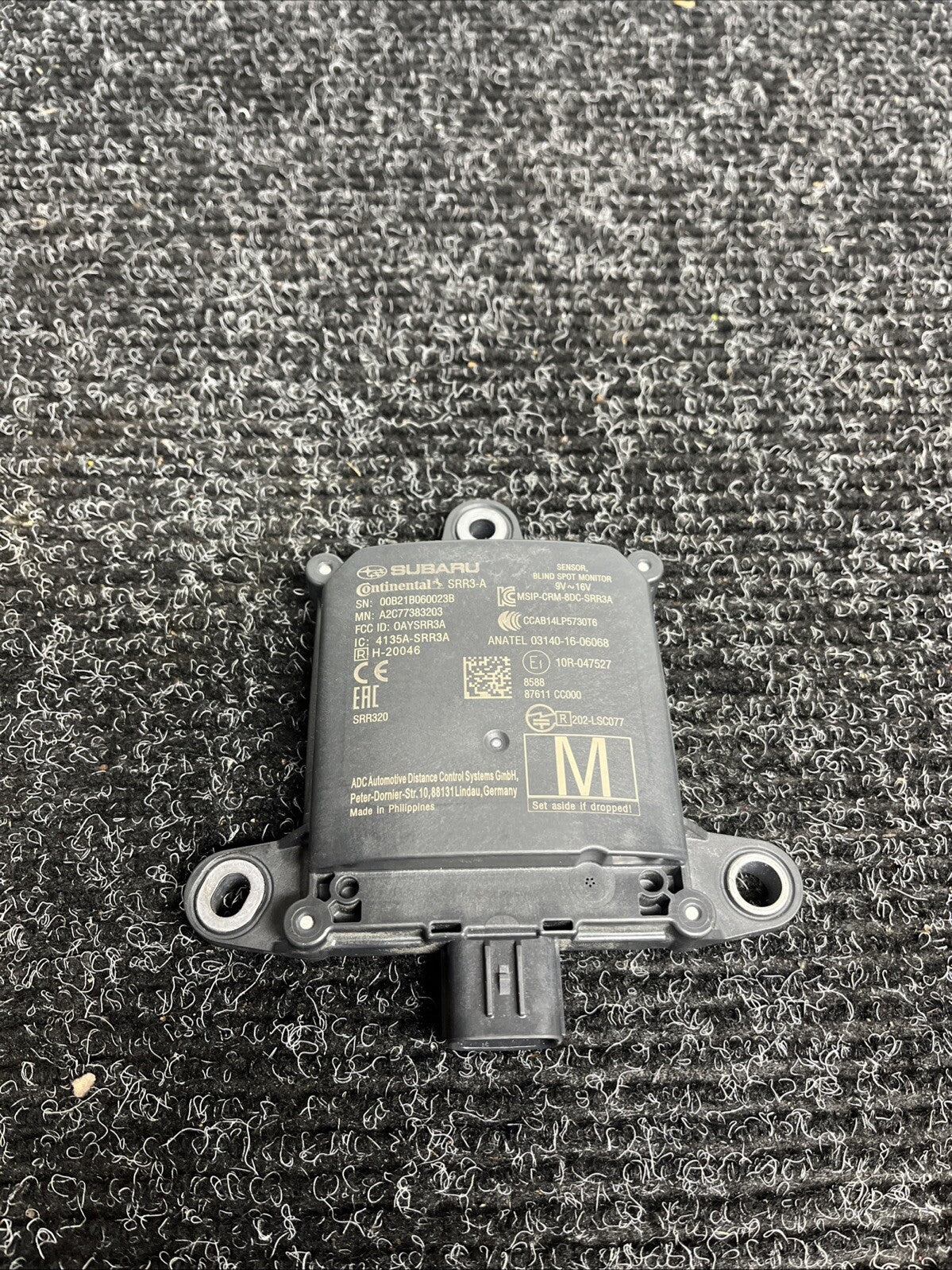 ☑️ 2022-2023 TOYOTA GR86 BRZ REAR BLIND SPOT MONITOR RADAR SENSOR OEM LOT2505