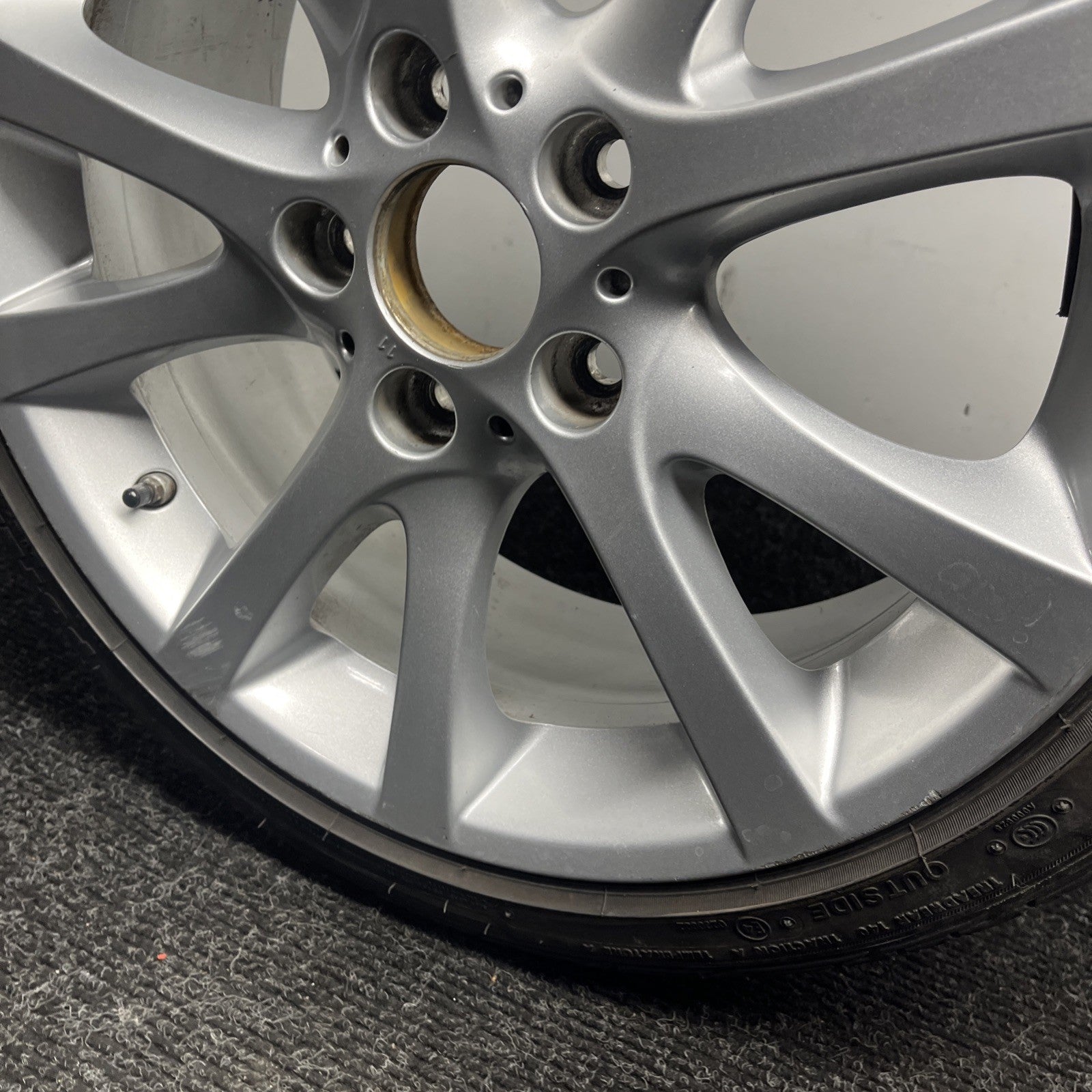 ☑️ 2008-2013 BMW E82 E88 18"x7.5" Style 372 Front Wheel Alloy V-Spoke Wheel OEM
