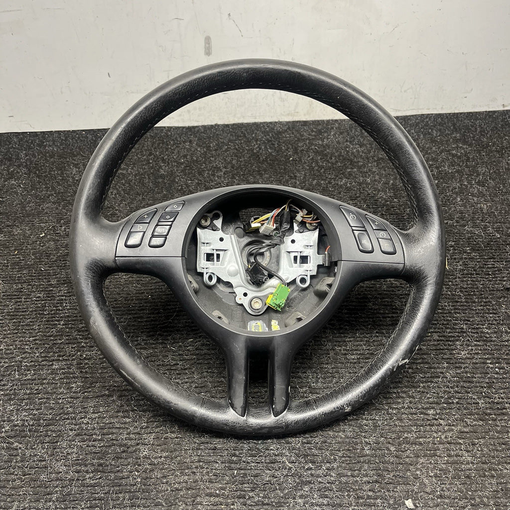 ☑️ 98-06 BMW 330CI 330i 328i 325i 530i E39 E46 FACTORY SPORT STEERING WHEEL OEM