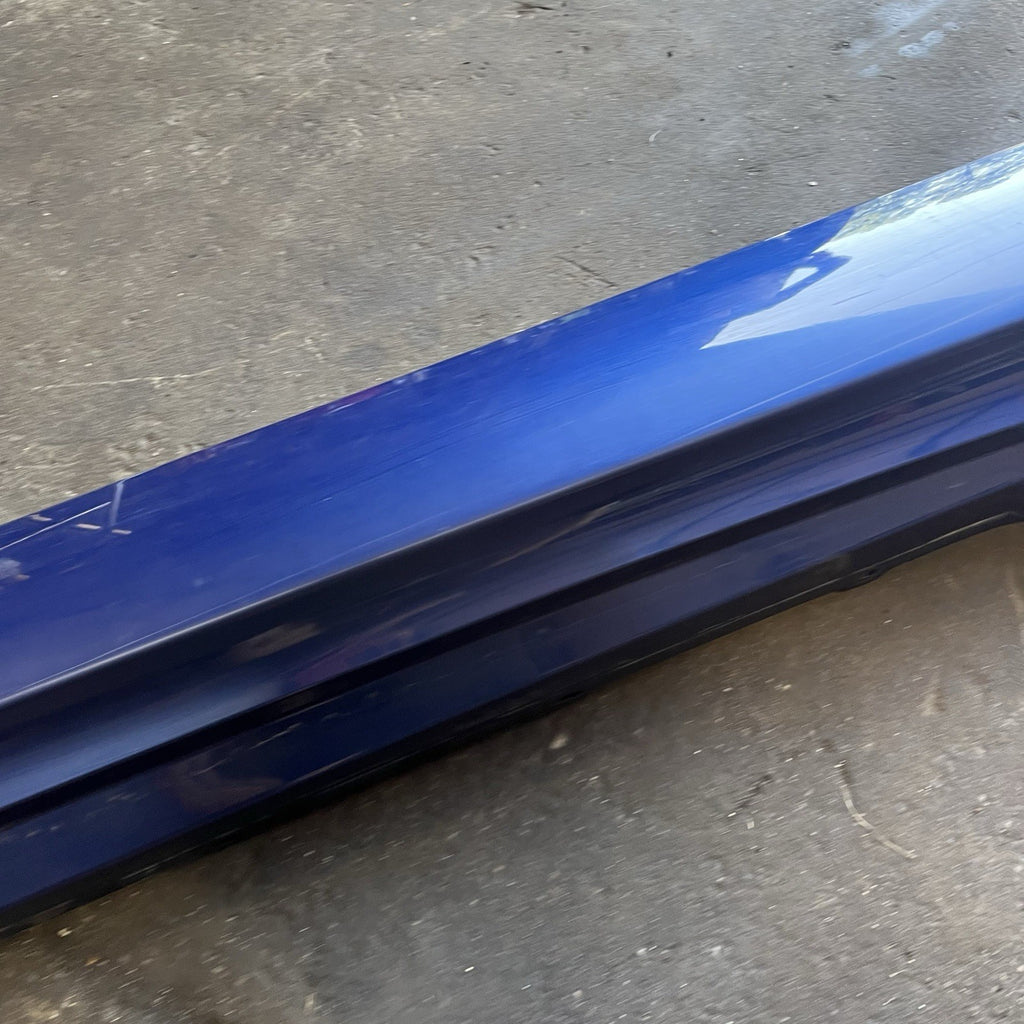☑️ 07-13 OEM BMW E92 E93 328 335 Passenger Side Skirt Rocker Panel Lemans Blue