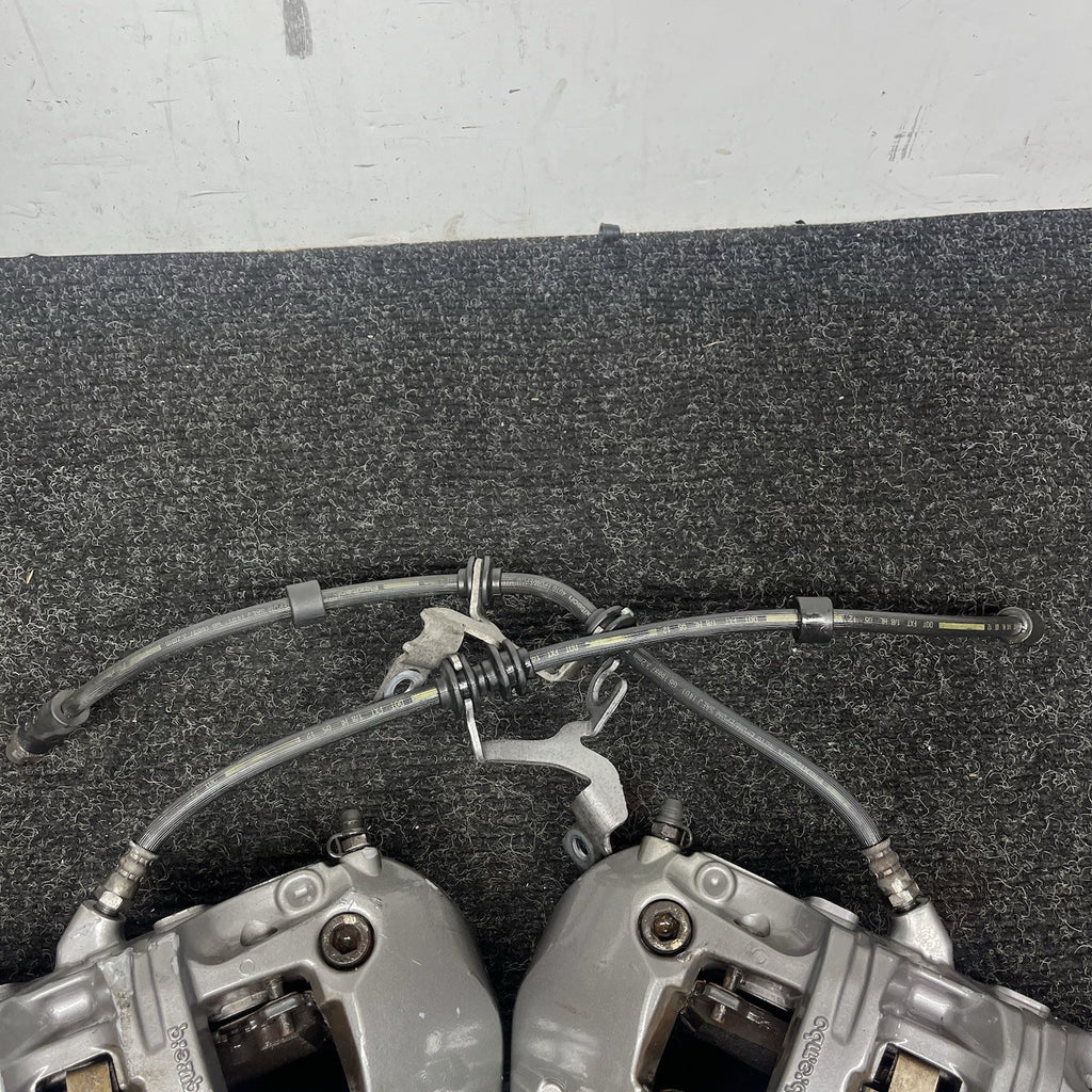 ☑️ 2008-13 BMW E88 E82 135i Front Rear Brake Calipers M-Sport Brembo Set OEM 89k
