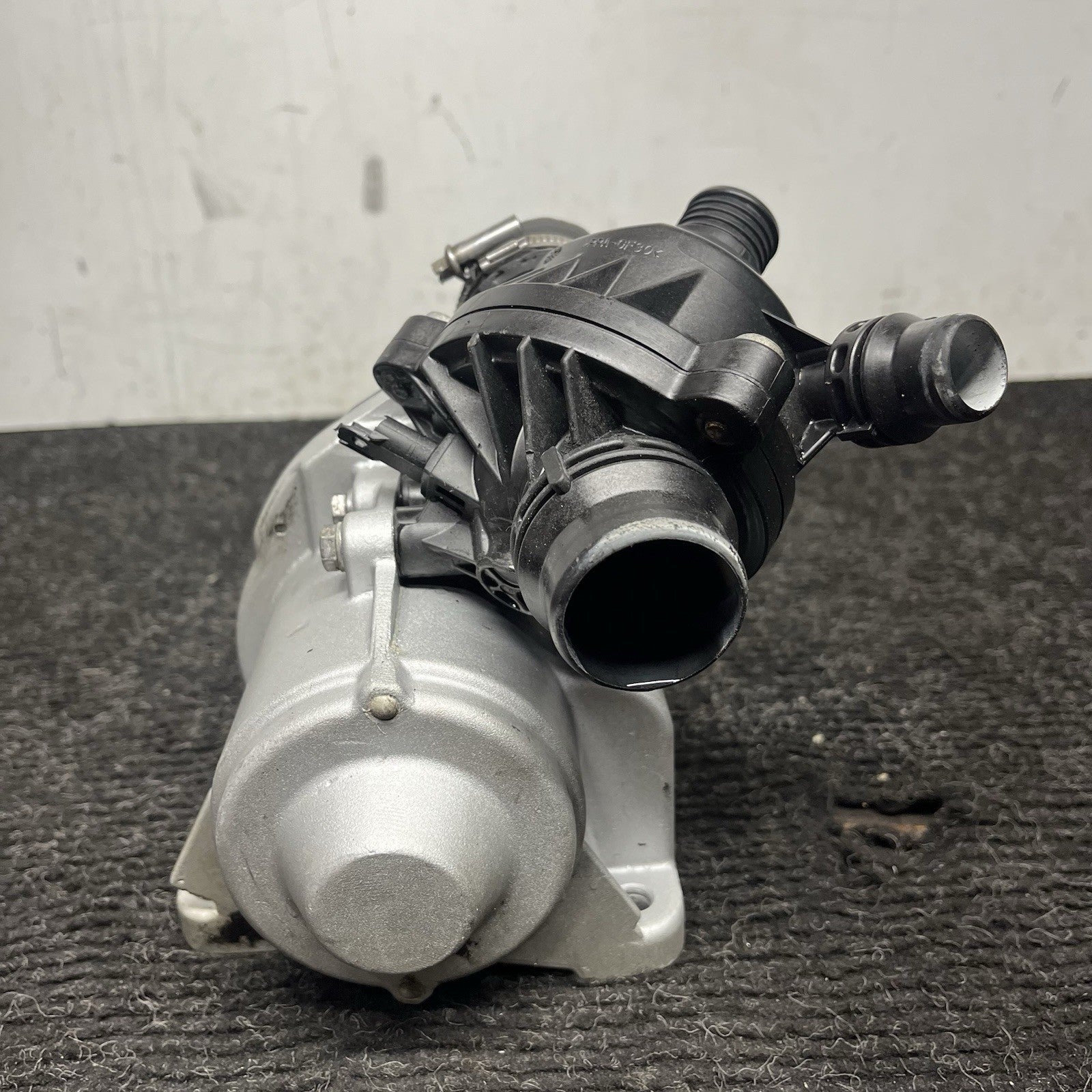 ☑️LOW MILES! BMW E82 E90 E92 F10 N54 N55 Electric Metal Water Pump W/ Thermostat