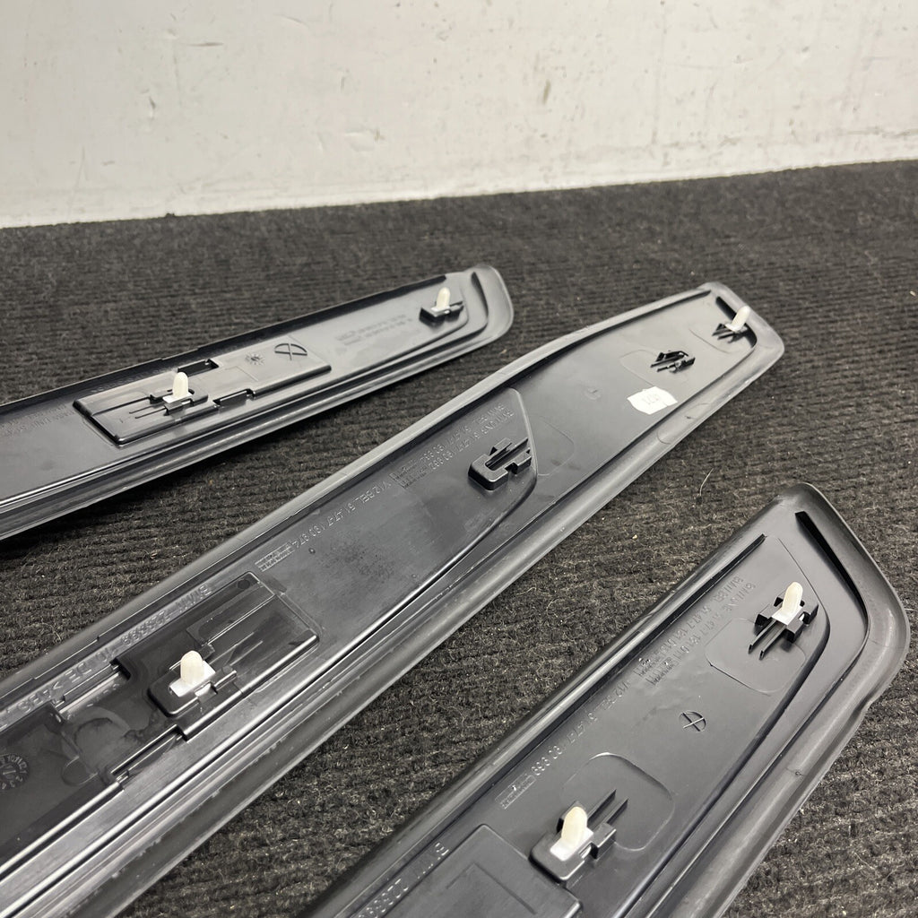 ☑️ 2010 BMW 750i SET OF 4 M SPORT DOOR SCUFF SILL PLATES TRIM COVER OEM