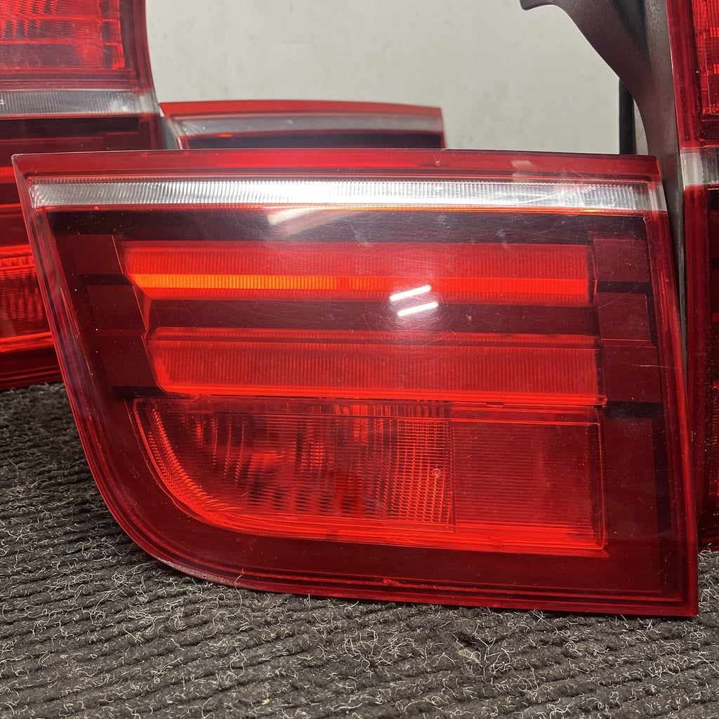 ☑️ BMW X5 E70 2010–2013 Lci Tail Lights Inner & Outer Set (4pcs) OEM