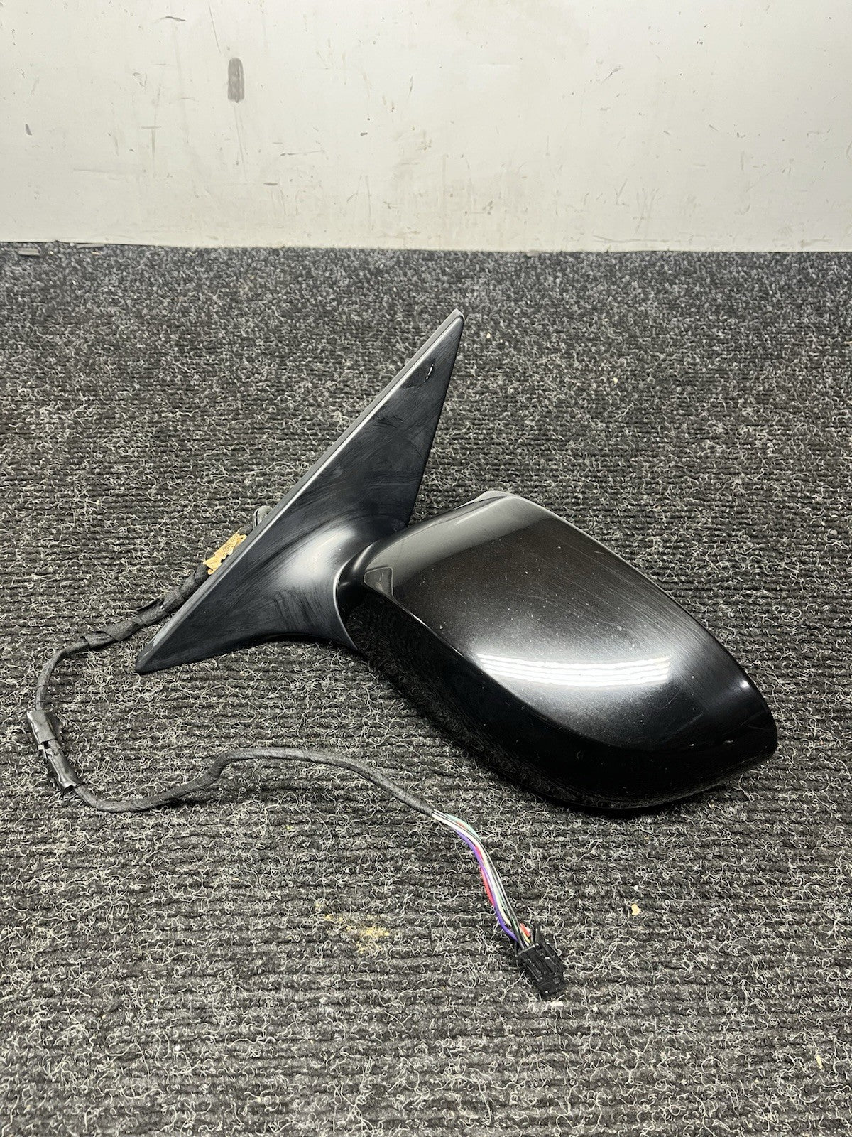 ☑️ 03-08 BMW Z4 Left Driver Side Door View Mirror Assembly Oem Black