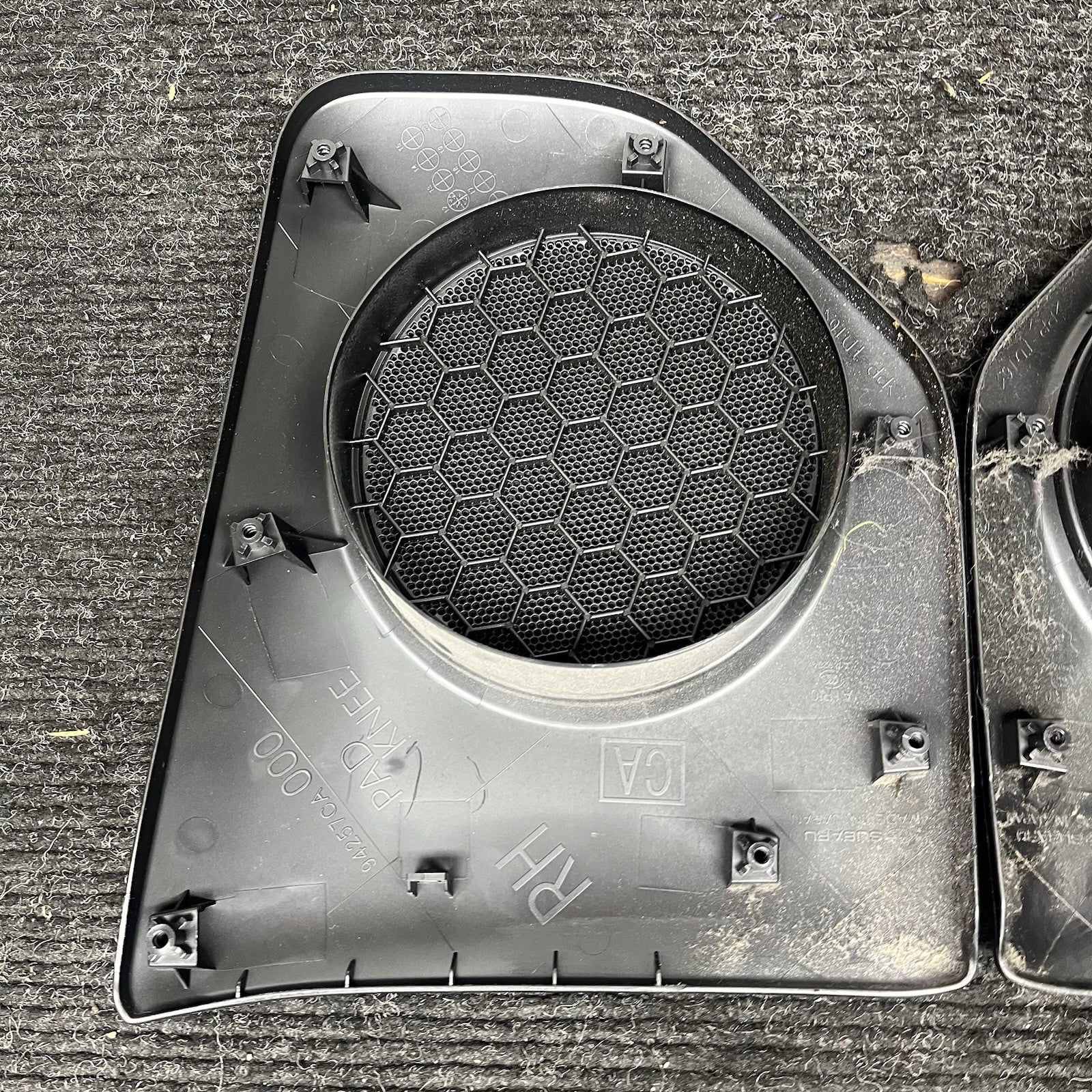 ☑️ 2013-2019 SUBARU BRZ/FRS/86LEFT RIGHT DOOR PANEL SPEAKER COVER PAIR OEM