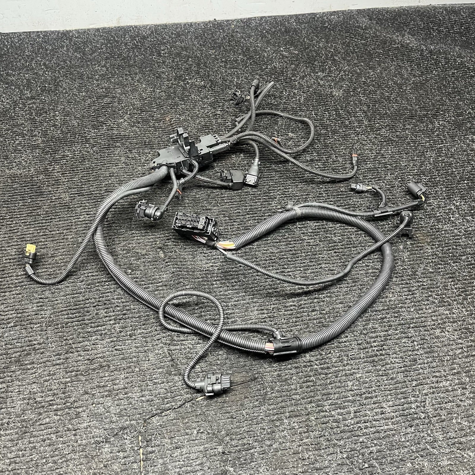 ☑️ 2011-2016 BMW 535I F10 3.0L N55 ENGINE MOTOR WIRING CABLE HARNESS OEM 7589638