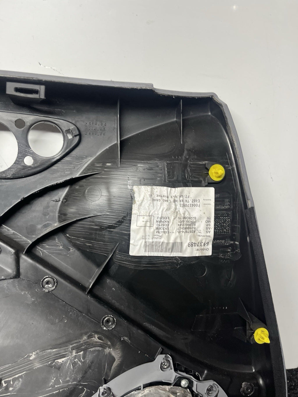 ☑️02-06 BMW E46 SEDAN PASSENGER RIGHT SIDE DOOR PANEL CARD GRAY OEM