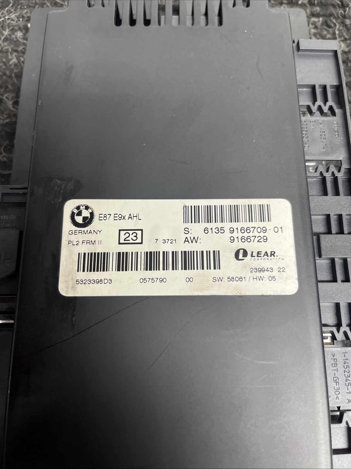 ☑️ 06-10 OEM BMW E90 E92 M3 328 335 RM3R PL2 Footwell Light Control Module