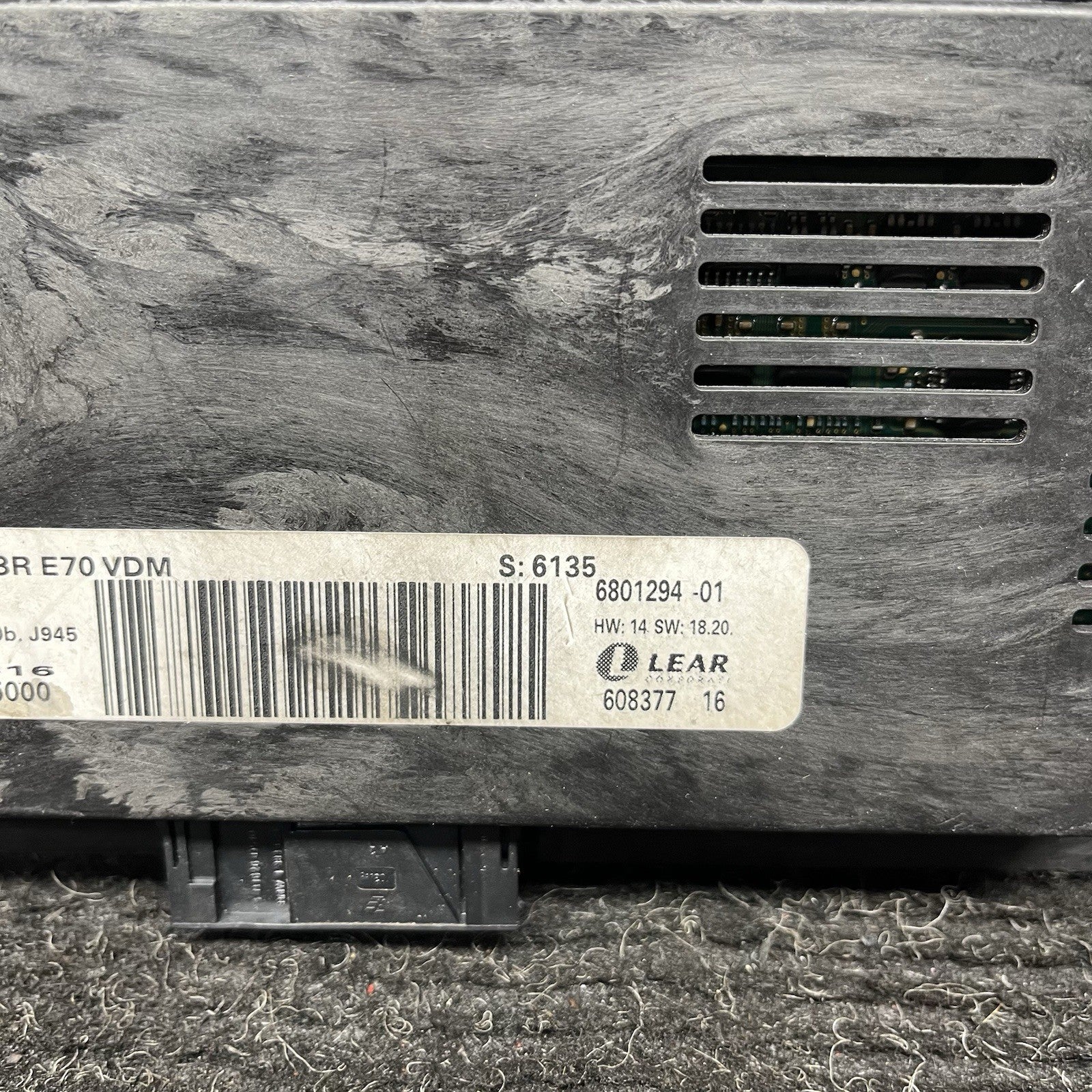 ☑️ FRM3R PL4 Footwell Control Module 61356801294 OEM 11-14 BMW E70 E71 X5 X6