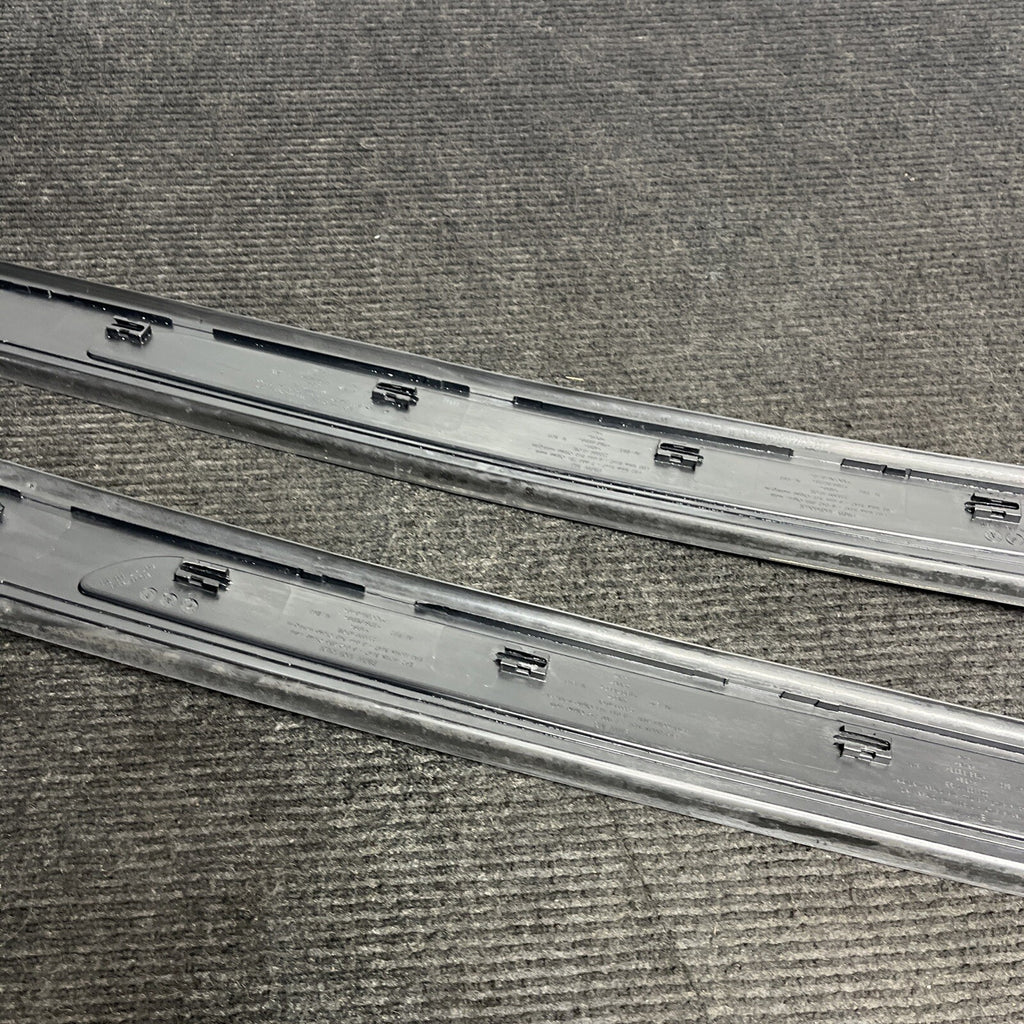 ☑️ 08-13 OEM BMW E92 E93 M3 Door Sill Plate Molding Trim Left Right SET M3