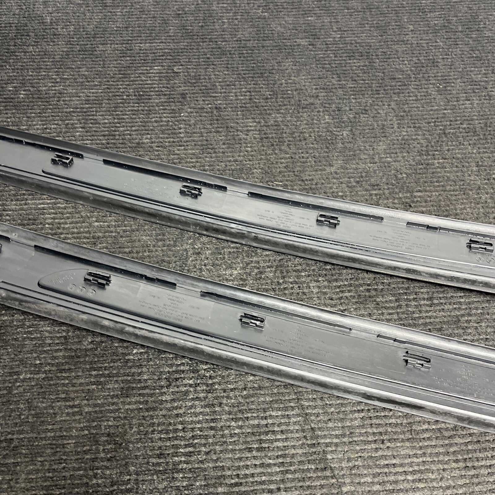 ☑️ 08-13 OEM BMW E92 E93 M3 Door Sill Plate Molding Trim Left Right SET M3