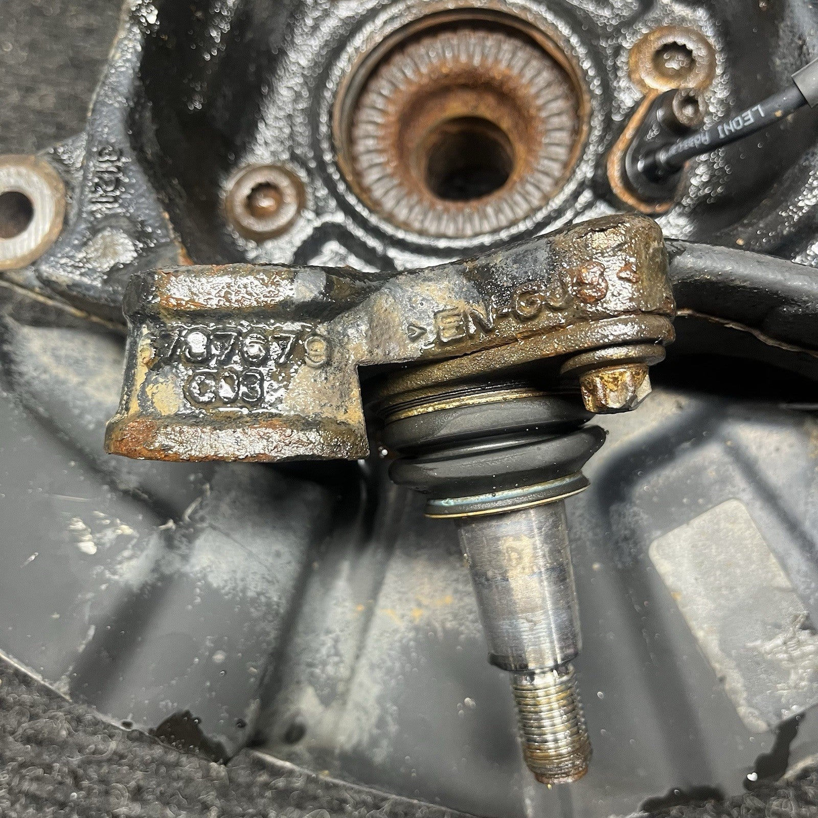 ☑️ OEM BMW F25 F26 X3 X4 AWD Front Left Driver Hub Spindle Knuckle Wheel Bearing