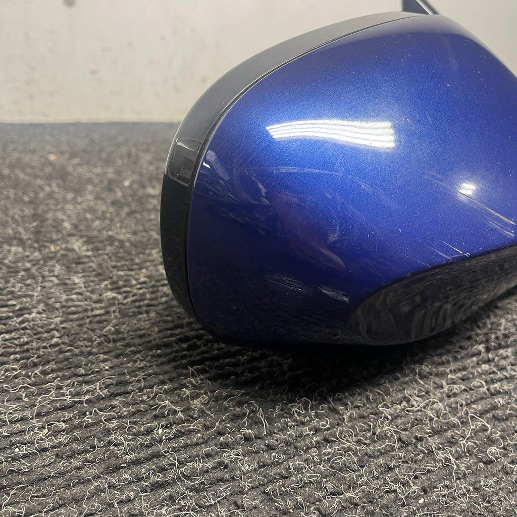 ☑️ 11-13 BMW E82 E88 OEM PASSENGER RIGHT SIDE DOOR POWER FOLD MIRROR BLUE