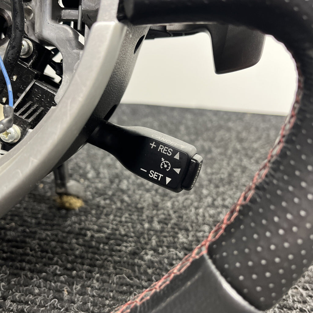 ☑️ 2013-2016 SCION FRS Subaru BRZ OEM Steering Wheel Red Stitched Shift Paddles