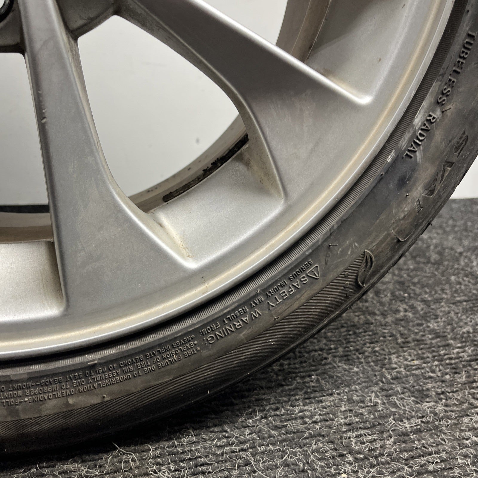 ☑️ Bmw 325I Oem Rim Factory Wheel 17" X 7" 10 Spoke Scuffs 6757042
