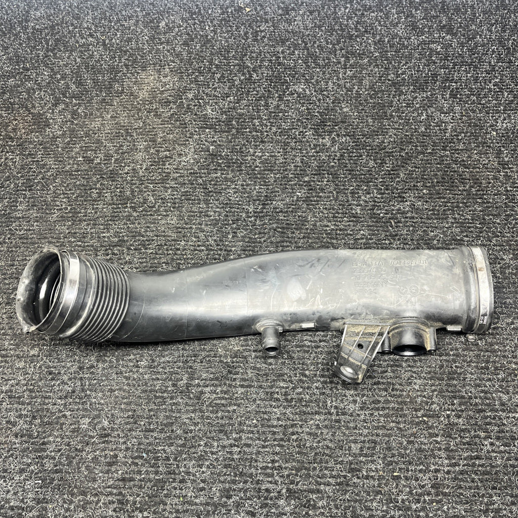 ☑️ 2007-2013 BMW X5 E70 3.0L Air Flow Meter Intake Duct Hose Pipe 7605585-01 OEM