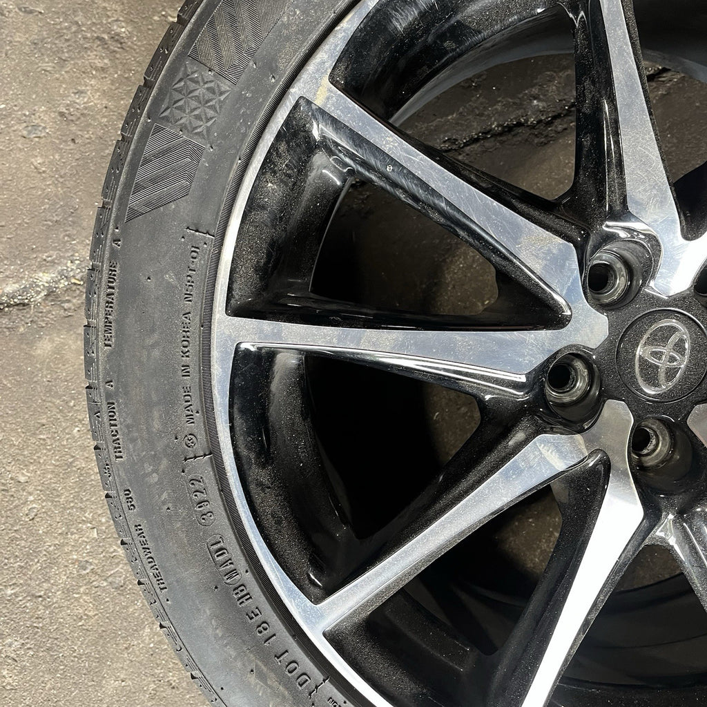 ☑️ 2022-26 Toyota GR86 Base Wheel Set Rim Tire 17” 17x7.5 +48 Offset Factory OEM