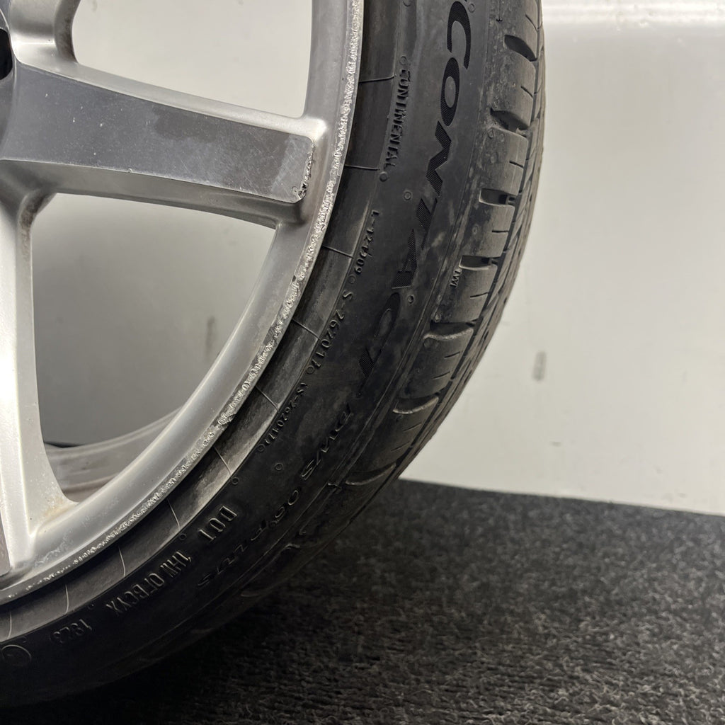 ☑️ ONE Vossen CV3 Silver Wheel W/TIRE & Cap 20x10.5 et30 5x112