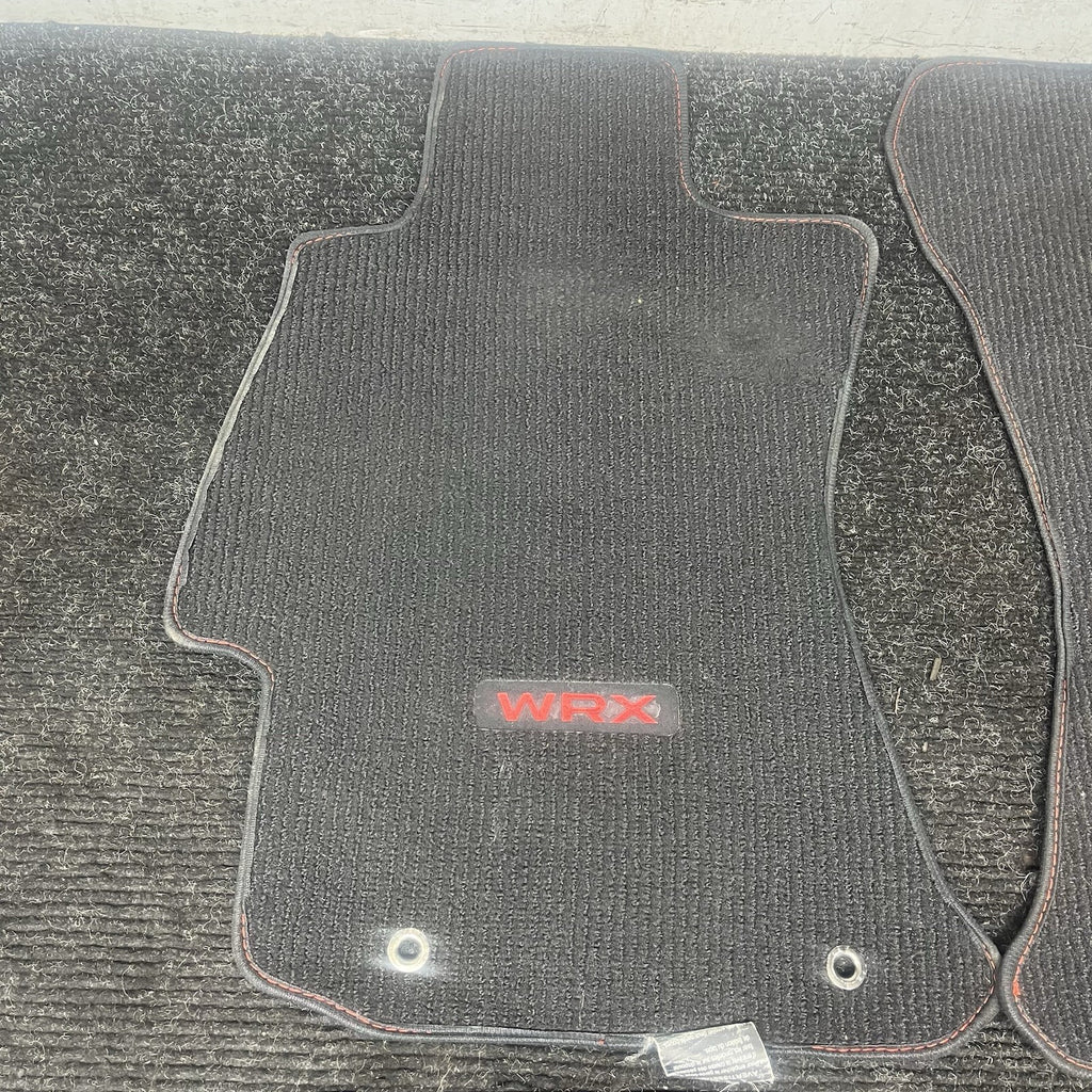 ☑️ 2008-2014 Subaru WRX Carpet Floormats OEM Genuine Original