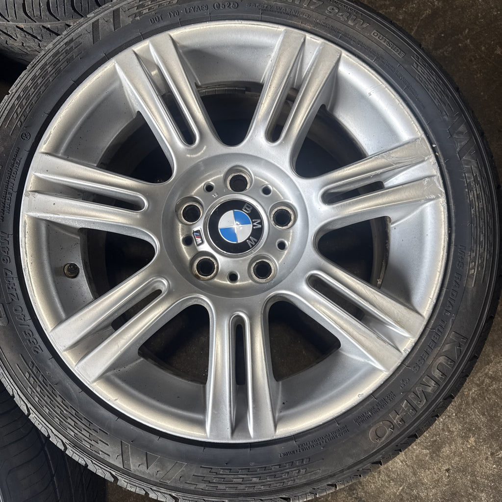☑️ BMW 3 Series E90 E91 E92 E93 Complete Set 4x Wheel Rim 17" M Double Spoke 194