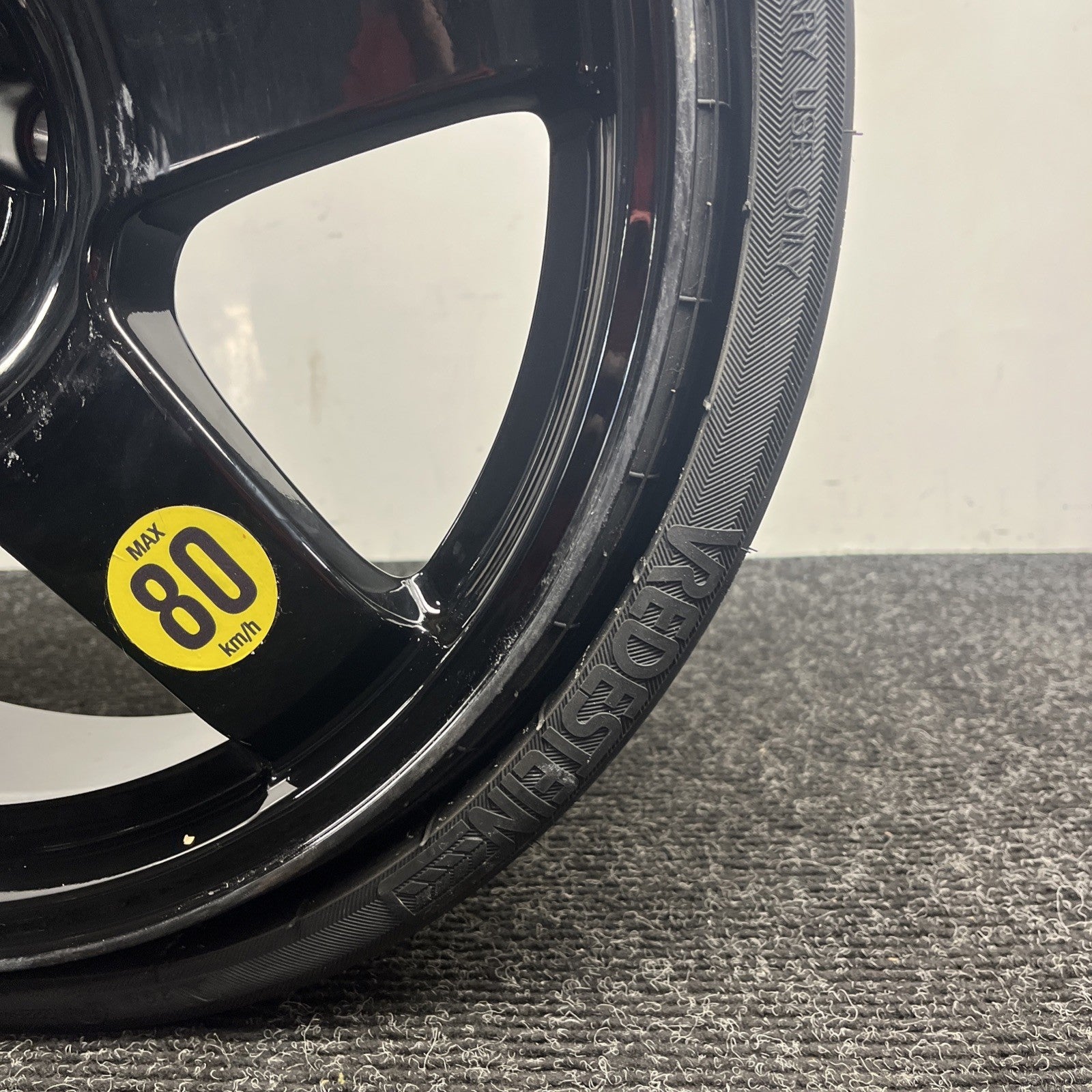 ☑️ 14-17 Maserati Ghibli Emergency Spare Tire Compact Wheel Donut Rim OEM