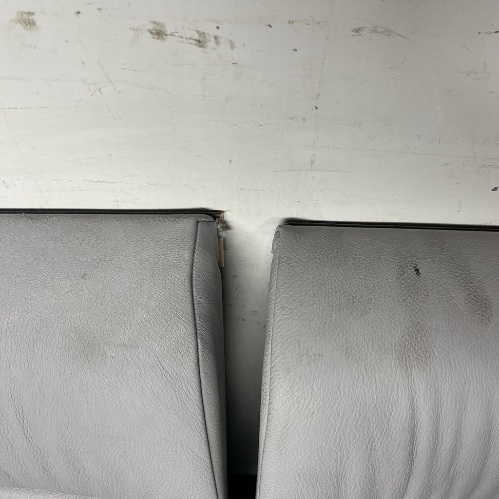 ☑️94-99 BMW E36 3-Series Coupe Sedan Rear Seat Folding Backrest Grey Leather OEM