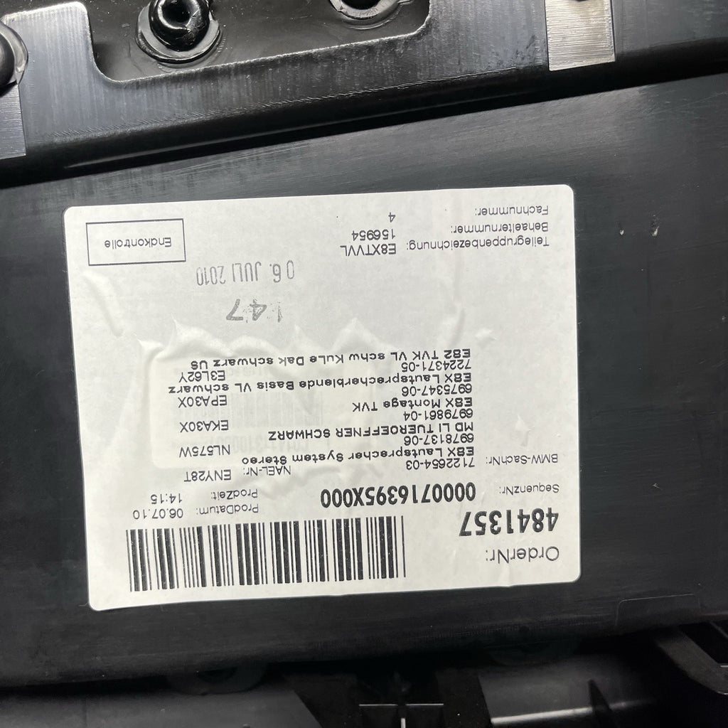☑️ 08-13 BMW E88 E82 135i 128i Front Driver Door Card Panel Vinyl Black