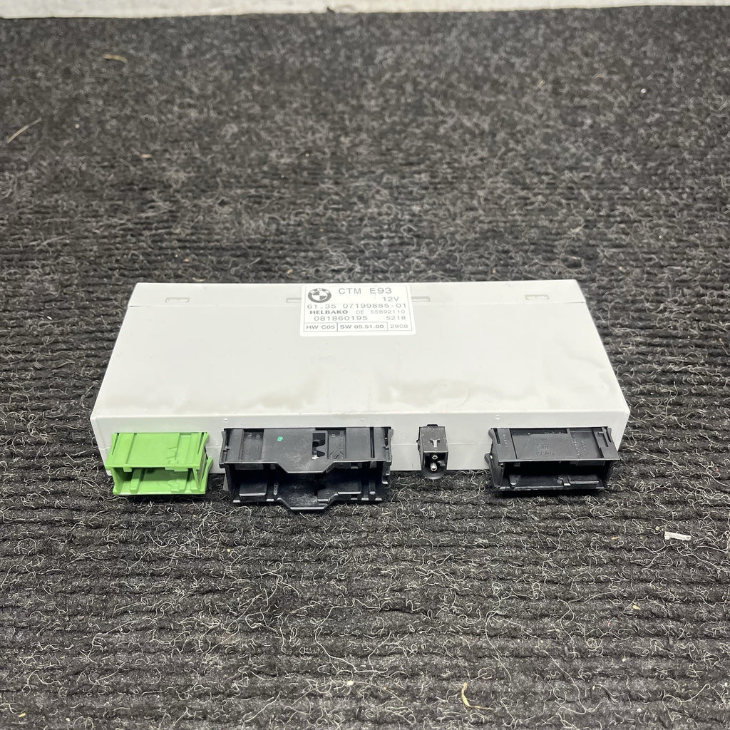 ☑️ 07-13 OEM BMW E93 M3 335 328 Convertible CTM Roof Folding Top Module Unit