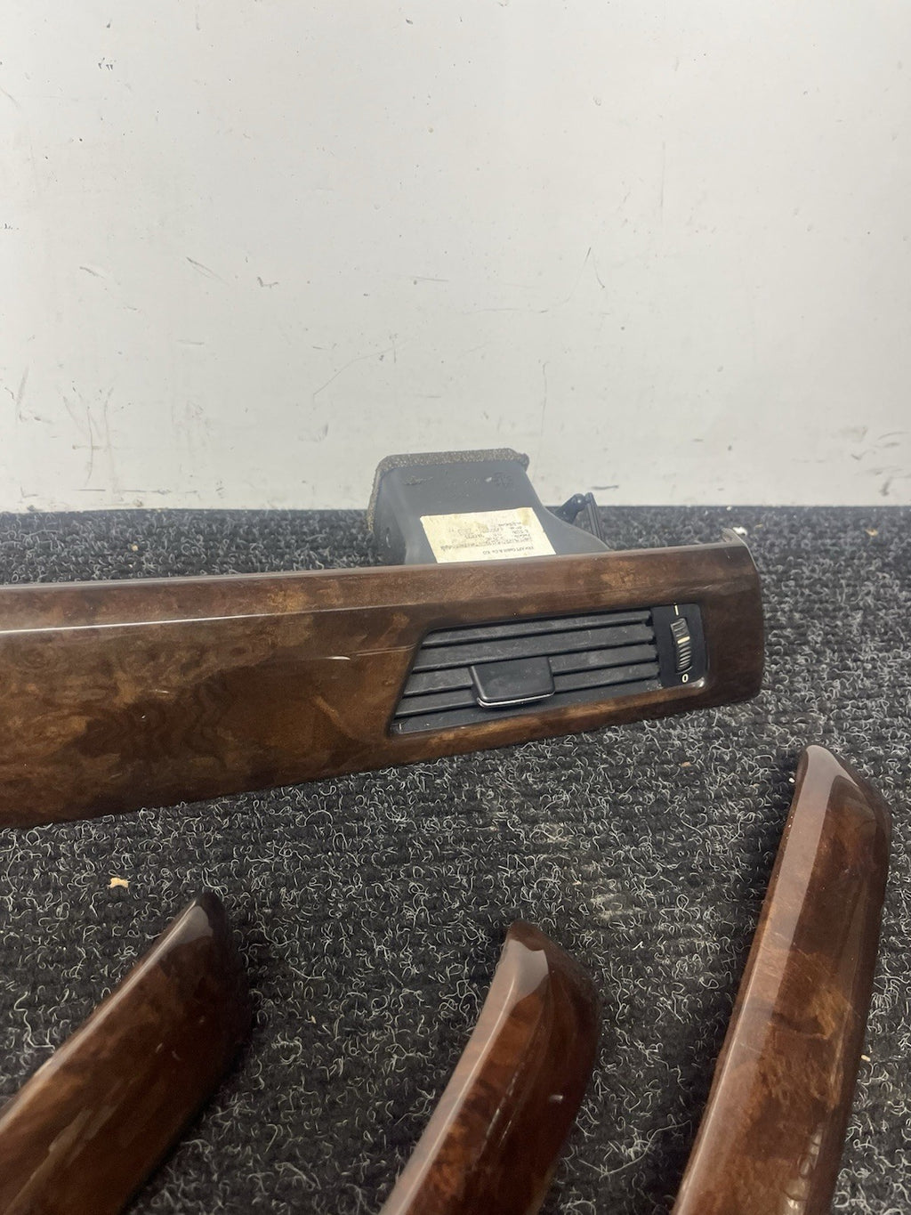 ☑️ 06-11 BMW 3 SERIES E92 COUPE INTERIOR CONSOLE DOOR DASH TRIM SET WOOD GRAIN