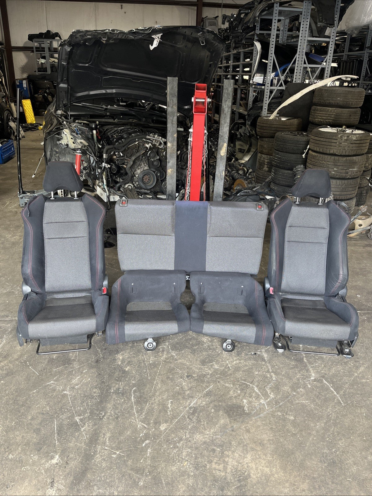 ☑️ 2013-2016 Subaru BRZ Scion FRS Toyota GT86 OEM Interior Front & Rear Seat Set
