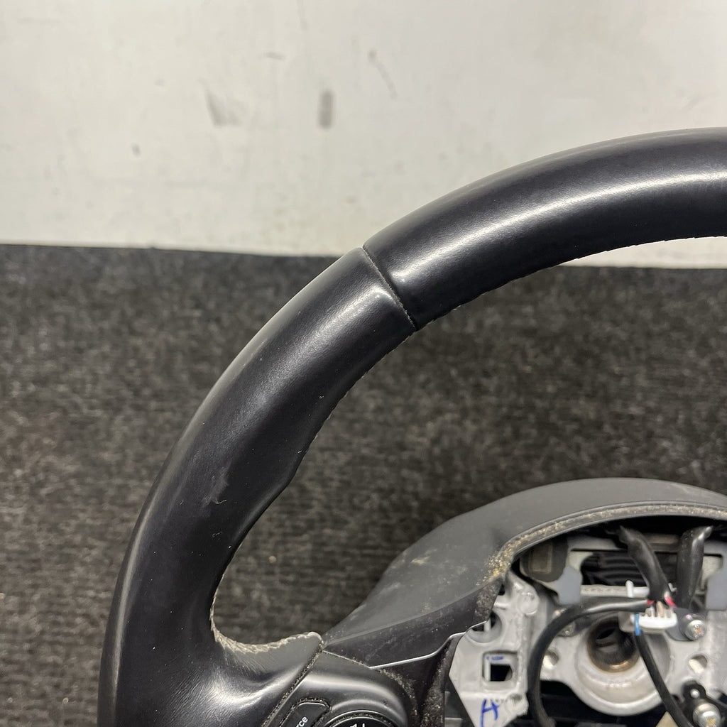 ☑️ 22-24 TOYOTA GR86 STEERING WHEEL LEATHER BLACK OEM MANUAL GS131-16410