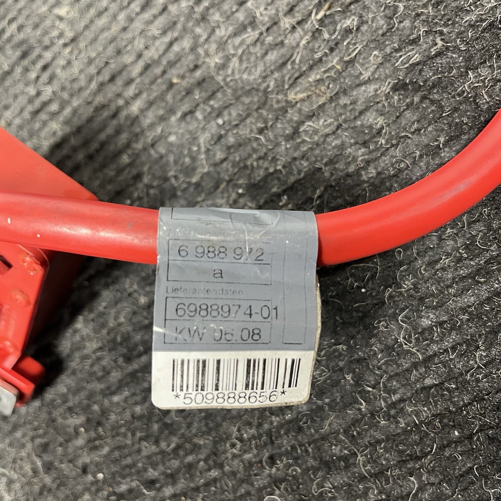 ☑️ 06-13 BMW E82 E90 E92 M3 335i Battery Plus Pole Terminal Positive Cable OEM