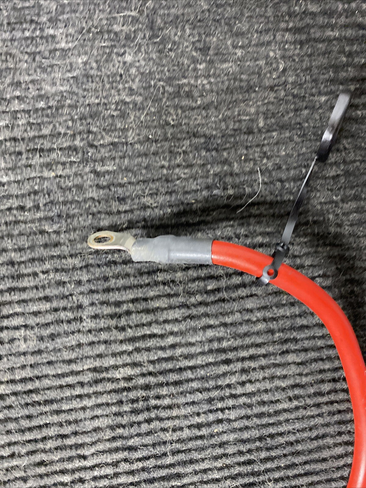 ☑️ 06-13 OEM BMW E82 E90 E92 M3 Battery Plus Pole Terminal Positive Red Cable