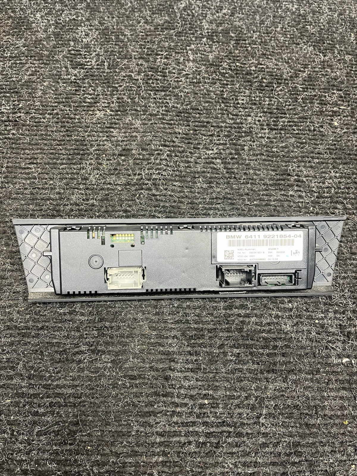 ☑️ 06-13 OEM BMW E90 E92 E93 335 AC A/C Heater Climate Control Switch Panel