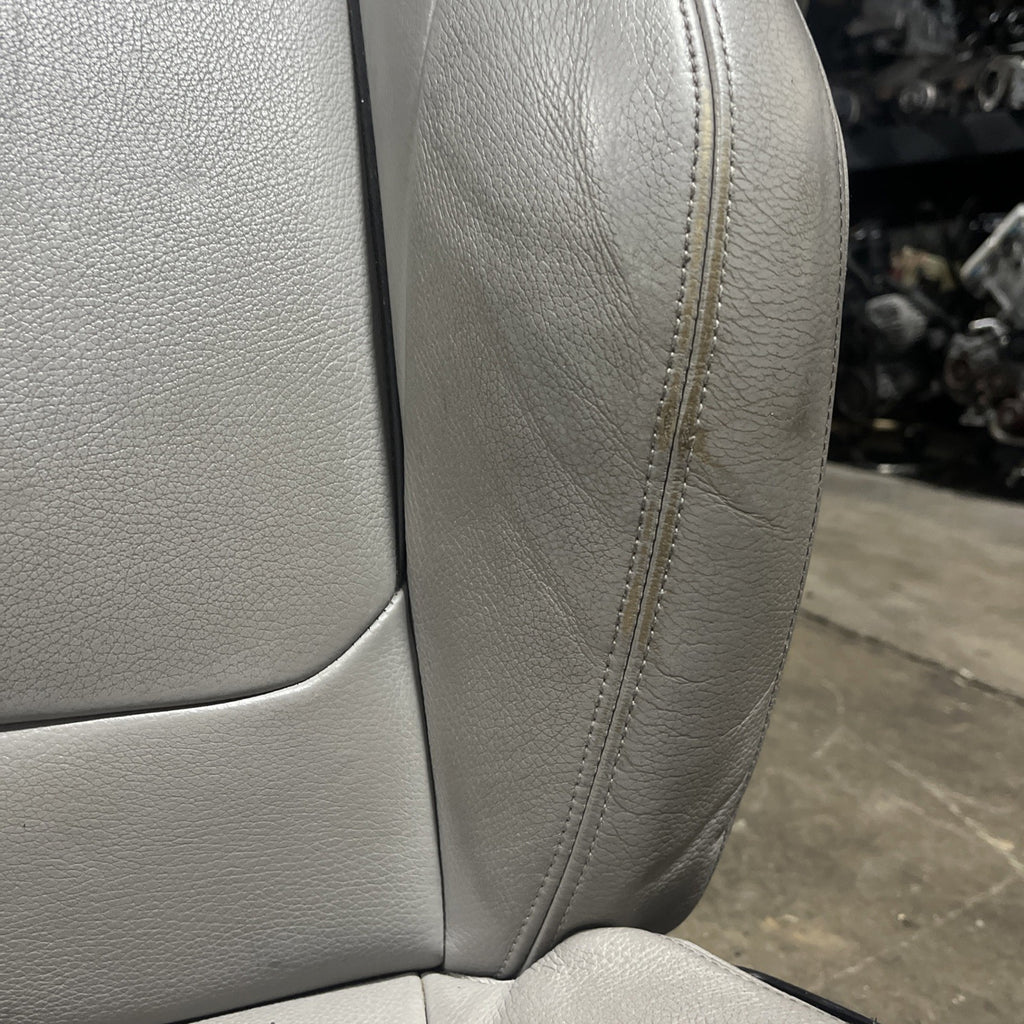 ☑️ BMW 2012-2016 F30 FRONT SPORT SEATS PAIR SET OYSTER OEM NON-HEATED