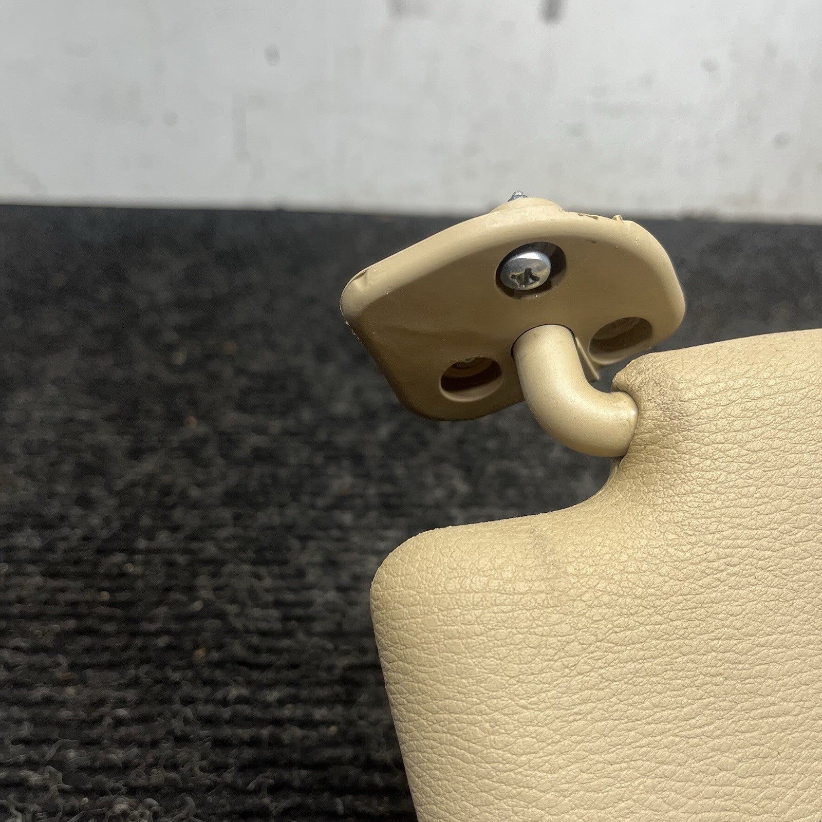☑️ 2007-2013 BMW E70 X5 X5M Front Left Right Interior Sun Visor Pair BEIGE OEM