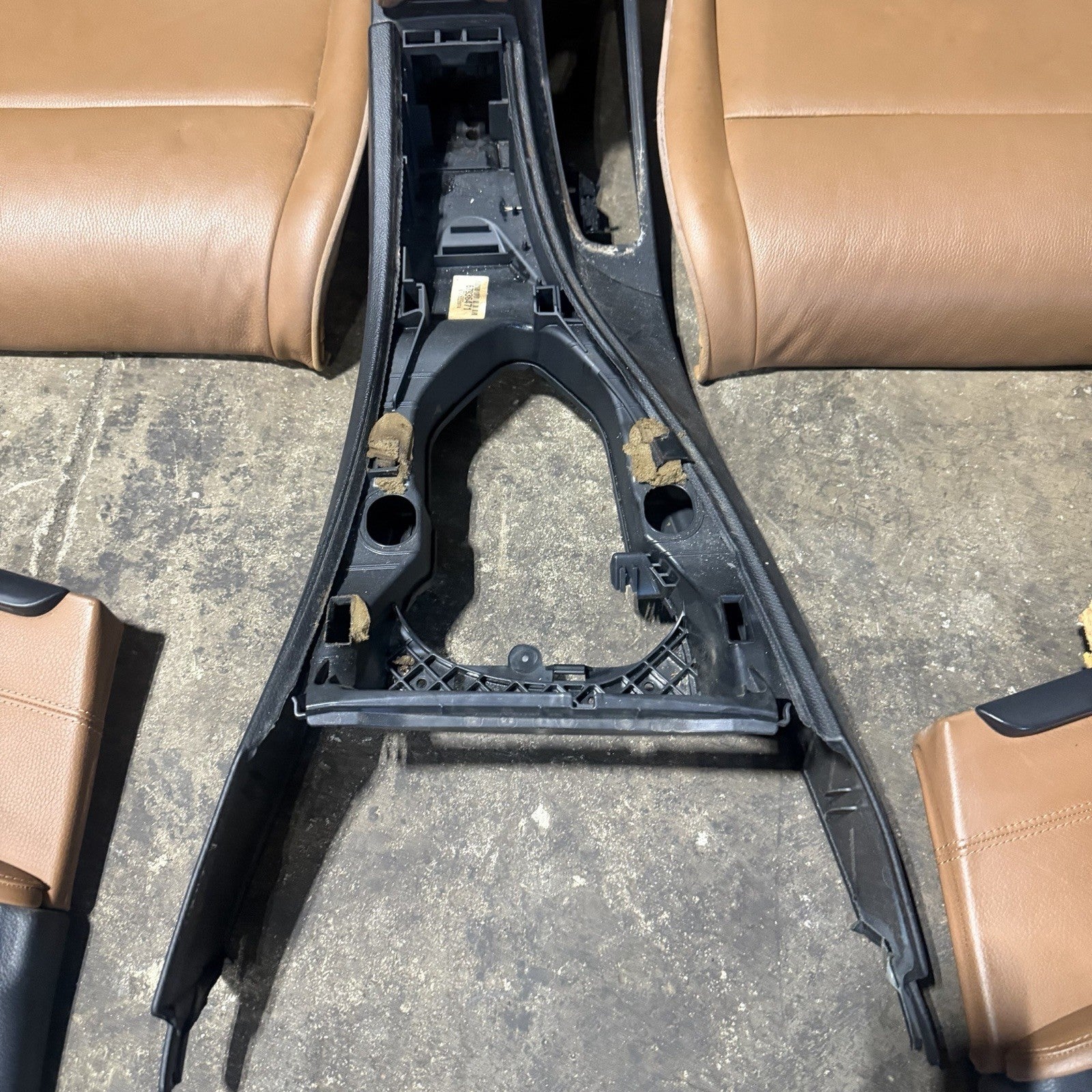 ☑️ 07-13 BMW E93 335 Convertible OEM Saddle Brown Interior Seats Complete Heated
