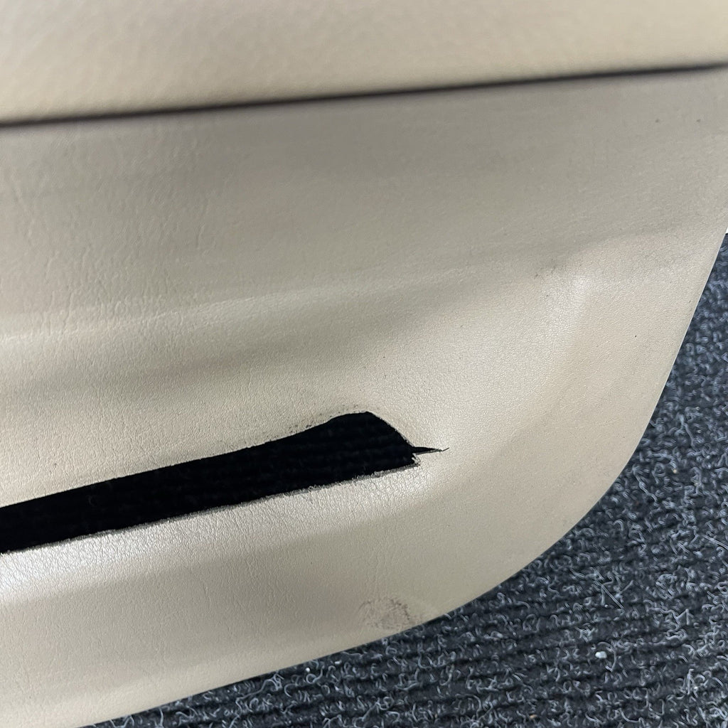 ☑️ 1994-99 BMW E36 PASSENGER SIDE DOOR PANEL RIGHT BEIGE CARD CONVERTIBLE COUPE