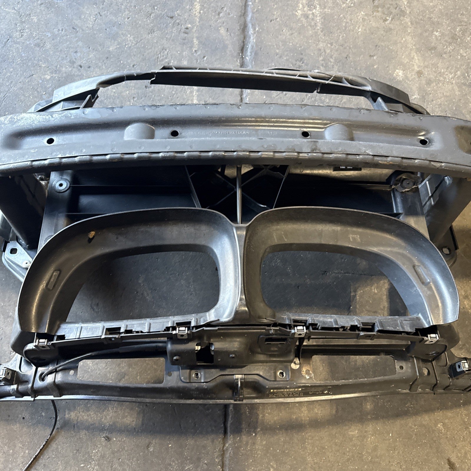 ☑️ Front Core Radiator Support OEM BMW E82 E88 135i 128i W/ REINFORCEMENT BAR