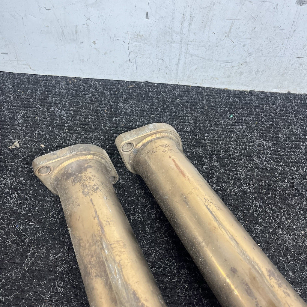 ☑️ 01-06 BMW E46 M3 Section 1 Exhaust Pipes W/ Resonator