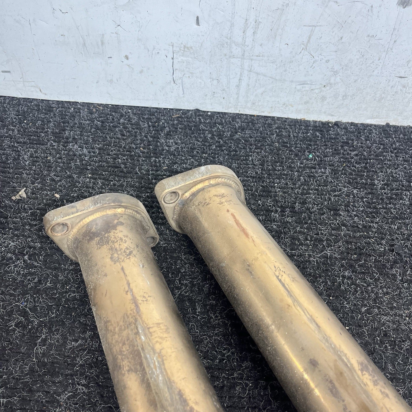☑️ 01-06 BMW E46 M3 Section 1 Exhaust Pipes W/ Resonator